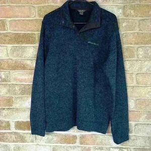 Eddie Bauer 1/4 Button up Fleece Pullover
